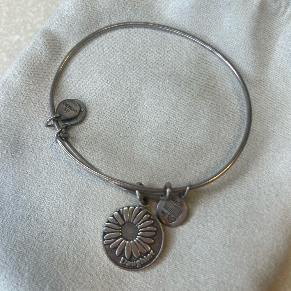 Alex and Ani Silver Daughter Bracelet